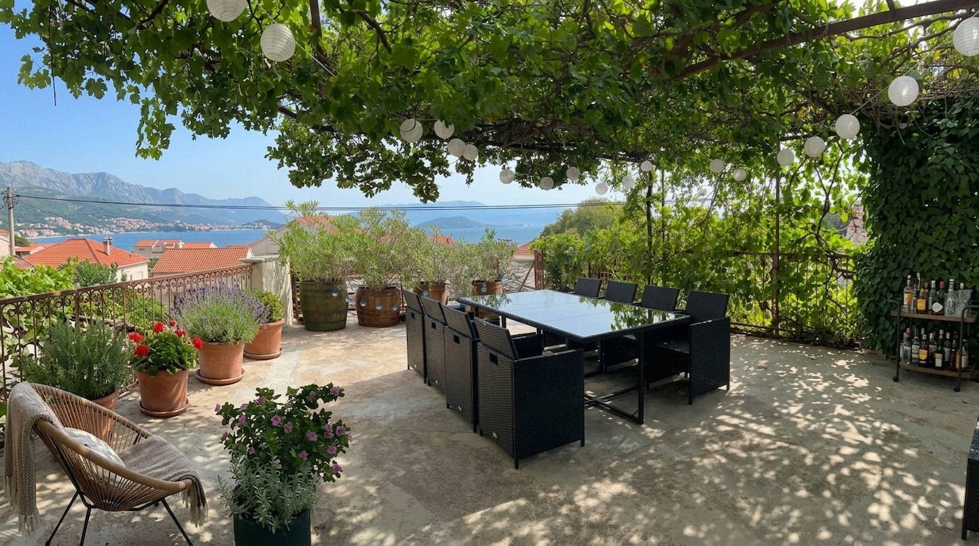 Prodaja: Kuća s terasom i dodatnim apartmanom, otok Čiovo, #Trogir, #Hrvatska