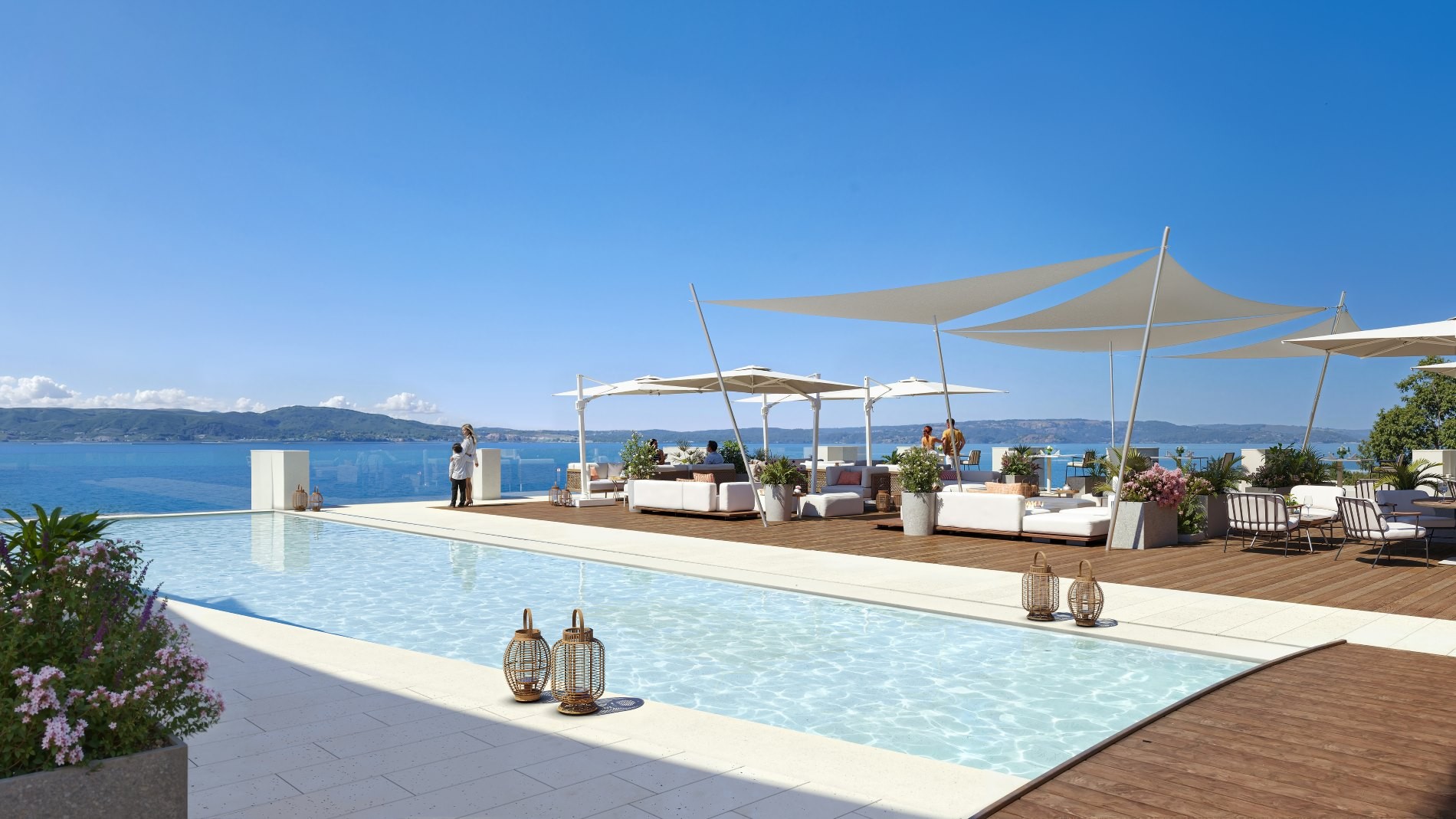 Exkluzivní apartmány v resortu – první linie u moře, #Novi Vinodolski, #Chorvatsko