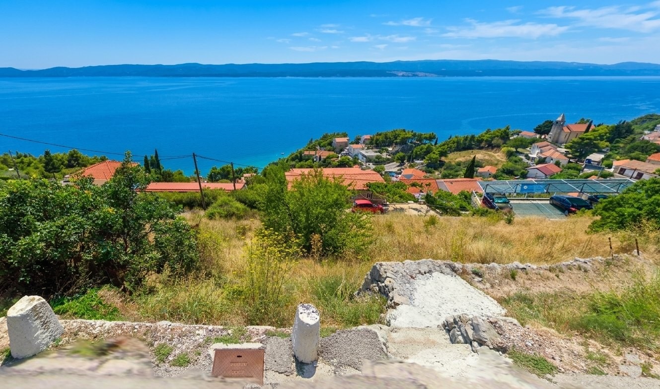 Baugrundstück mit atemberaubendem Meerblick – Zu verkaufen, #Omiš, #Kroatien