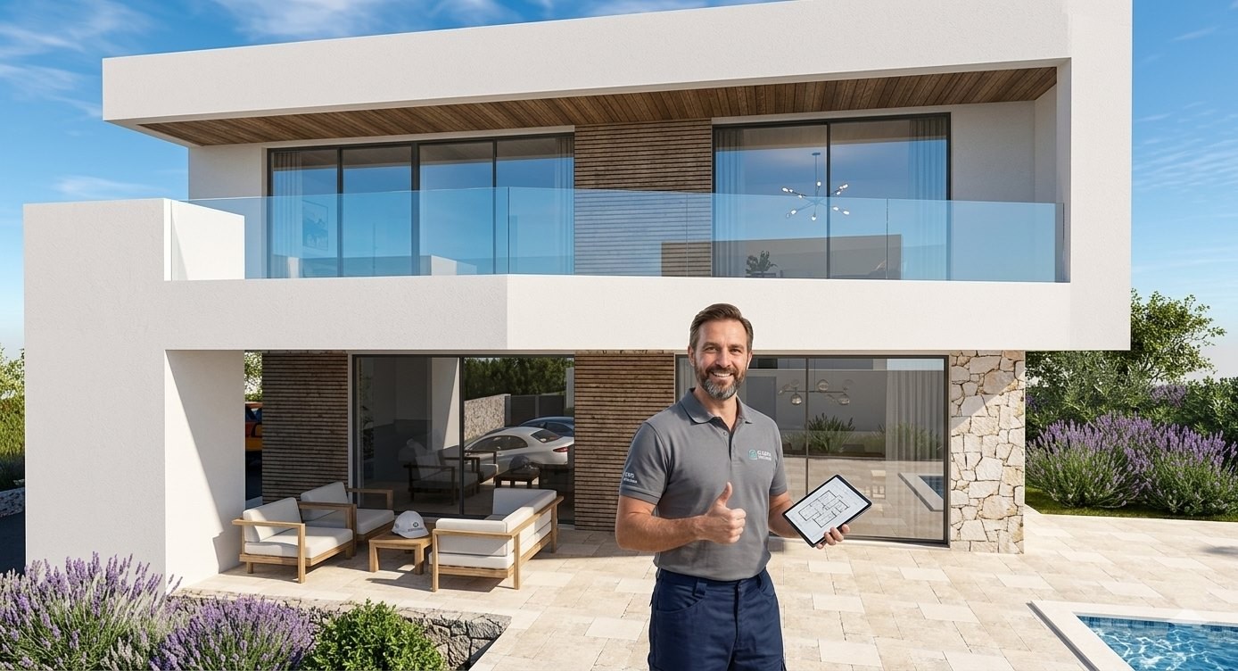 Na prodej: 3 stavební pozemky s povolením pro 3 vily – Vinišće, #Trogir, #Chorvatsko